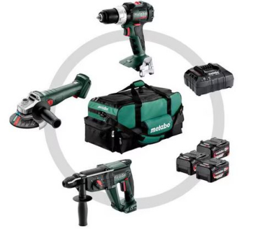 Metabo | Combo Set 3.1 18V, Akku-Maschinen im Set